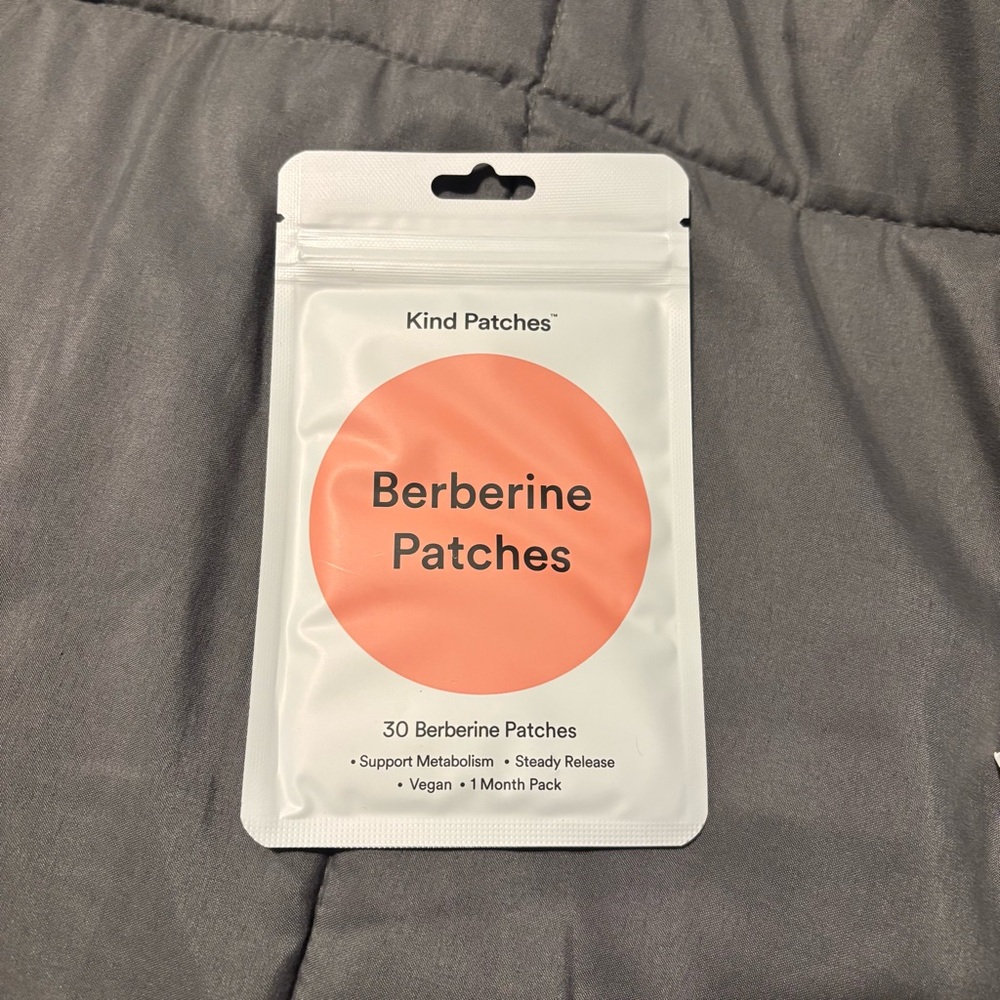 Kind Patches Berberine 30 Patches -Brand new, still sealed